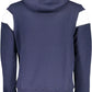 Contrast Detail Hooded Sweater