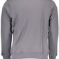 Chic Blue Cotton Crewneck Sweater