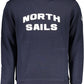 Chic Coastal Blue Cotton Sweatshirt