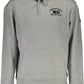 Gray Long-Sleeved Hooded Sweatshirt