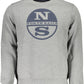 Timeless Gray Round Neck Cotton Sweatshirt