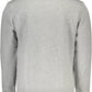 Chic Gray Long-Sleeved Crewneck Sweater