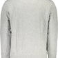 Sleek Gray Long-Sleeve Sweatshirt