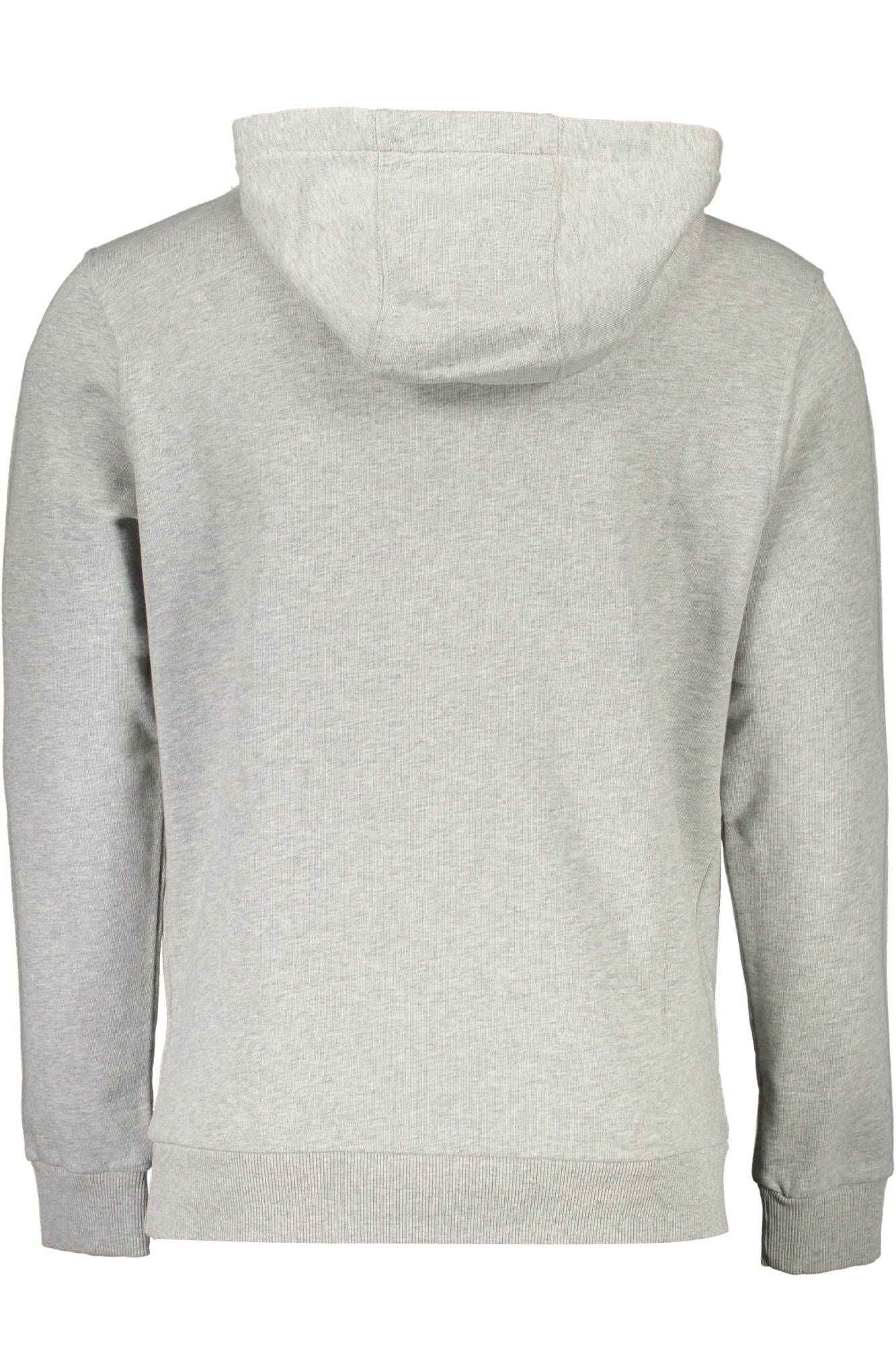 Organic Cotton Hooded Sweatshirt with Logo Print