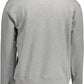 Chic Gray Cotton Crewneck Sweatshirt