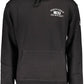 Sleek Hooded Cotton Sweatshirt with Logo Print