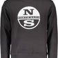 Sleek Black Cotton Blend Sweater