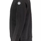 Chic Black Long-Sleeved Round Neck Sweatshirt