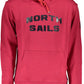 Vibrant Red Hooded Sweatshirt with Logo