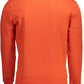 Red Round Neck Printed Sweatshirt
