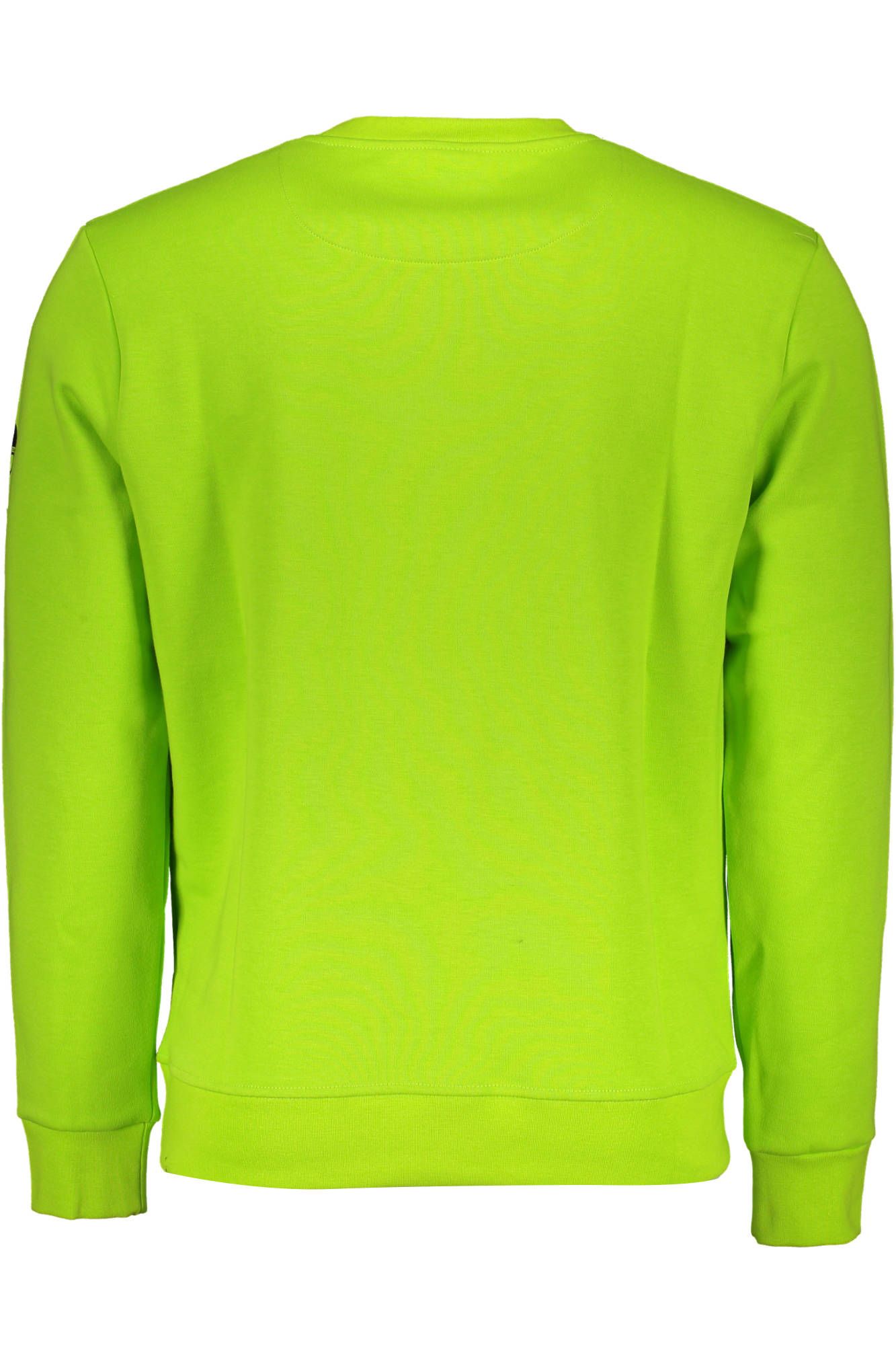 Green Round Neck Logo Sweatshirt