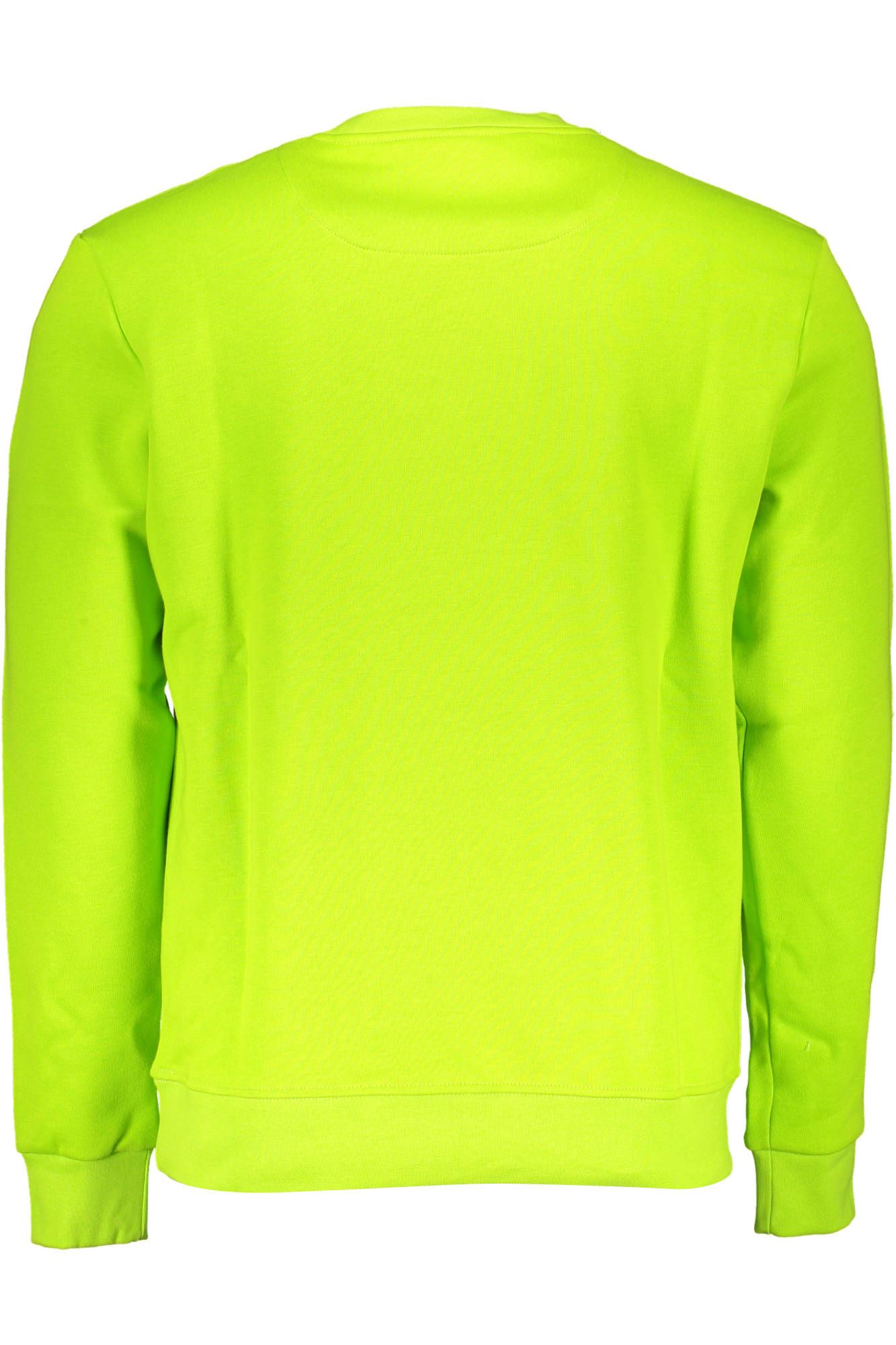 Green Cotton Logo Sweatshirt