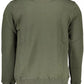 Green Long-Sleeved Crew Neck Sweatshirt
