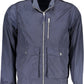 Chic Blue Sports Jacket with Multiple Pockets