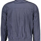 Chic Blue Sports Jacket with Multiple Pockets