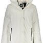 Chic White Hooded Jacket