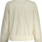 Eco-Conscious White Zip Jacket