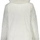 Chic White Hooded Jacket