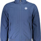 Sleek Blue Eco-Friendly Outdoor Jacket