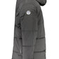 Sleek Hooded Men's Jacket with Contrasting Details