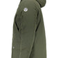 Green Cotton Parka with Ample Pockets