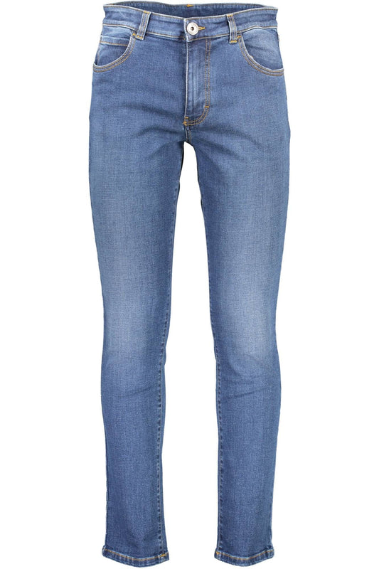 Blue Cotton Jeans & Pant