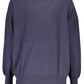 Eco-Conscious V-Neck Wool Blend Sweater