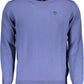 Chic Crew-Neck Shirt with Contrasting Embroidery
