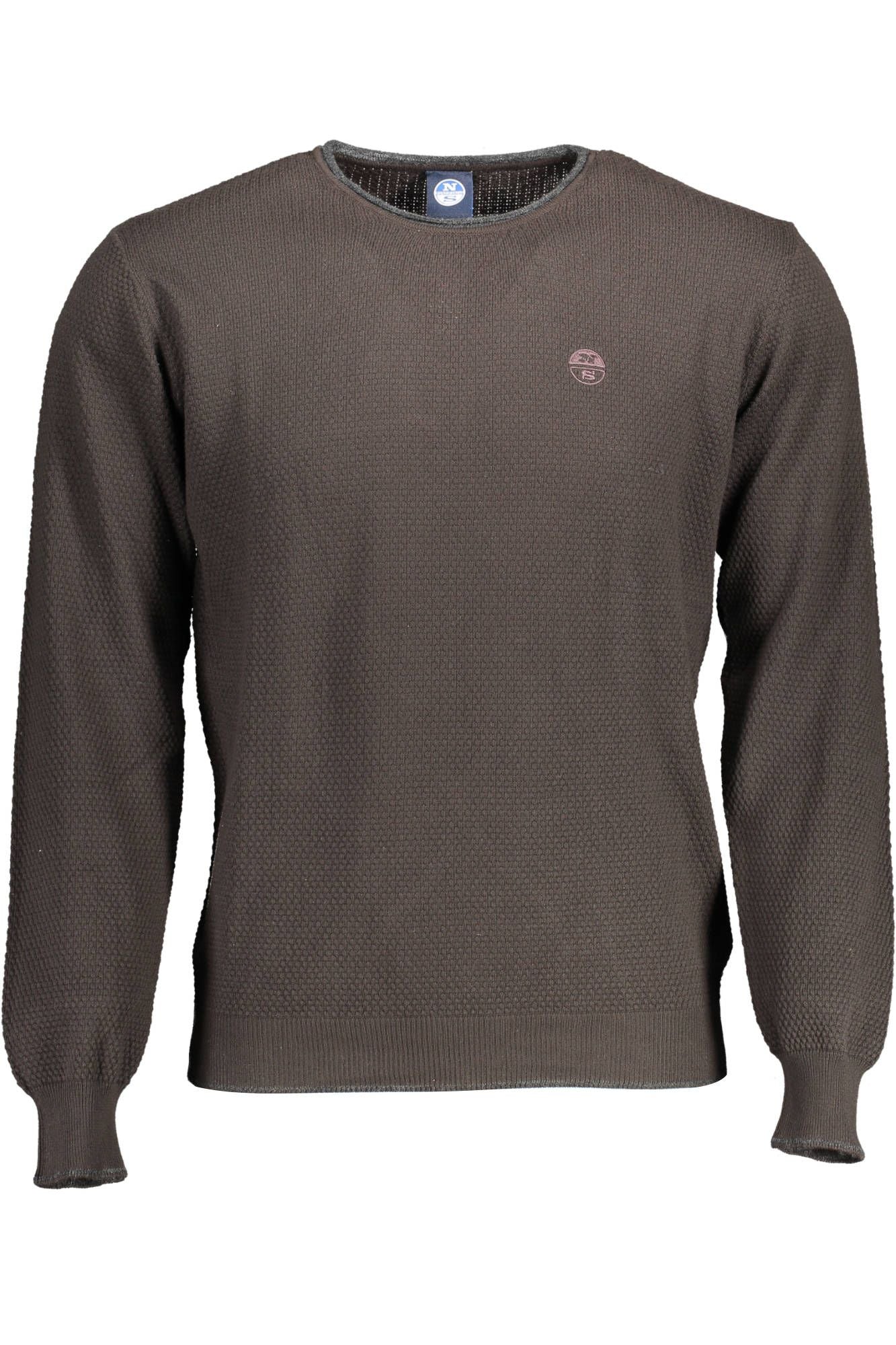 Classic Contrast Crew-Neck Sweater