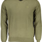 Eco-Friendly Green V-Neck Shirt