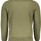 Eco-Conscious Green Wool Blend Shirt