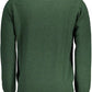 Green Wool Blend Embroidered Sweater