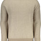 Eco-Conscious Beige Woolen Sweater