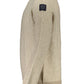 Beige Wool Blend Half-Zip Sweater