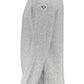 Elegant Gray Wool Sweater with Classic Logo