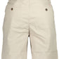 Beige Organic Cotton Bermuda Shorts