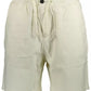 Chic Slim Fit Organic Shorts In White
