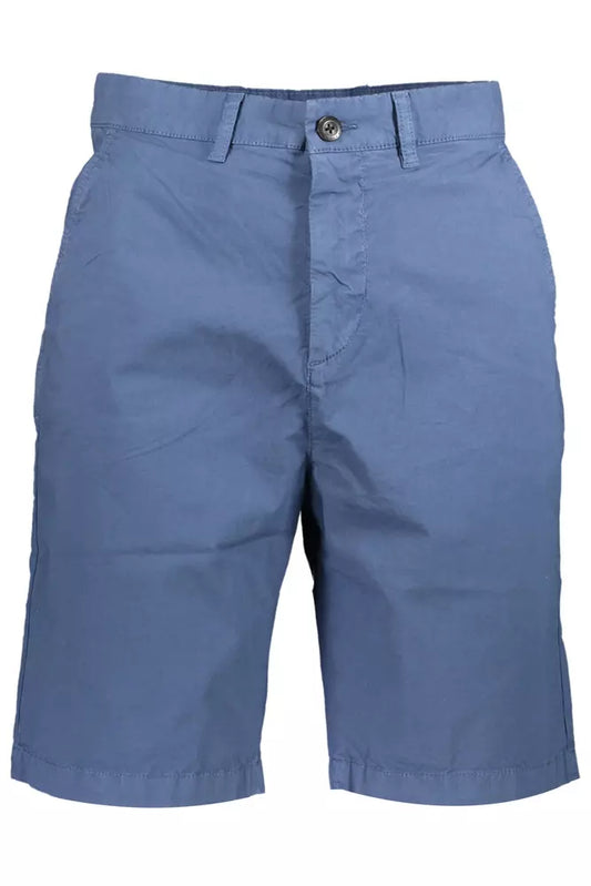 Classic Blue Bermuda Shorts - Organic Blend