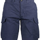 Organic Cotton Bermuda Shorts in Blue