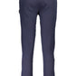 Sporty Organic Cotton Trousers with Ankle Cuffs