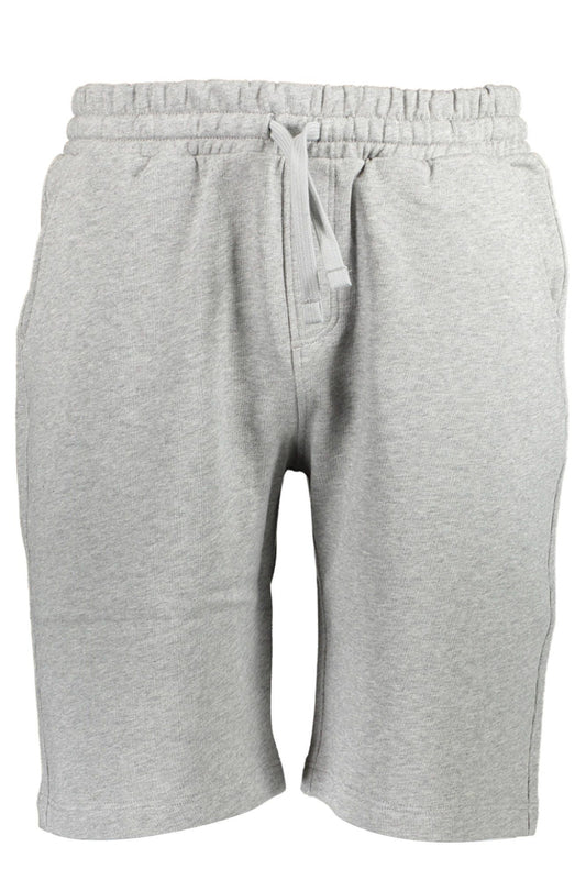 Sporty Organic Cotton Trousers in Gray