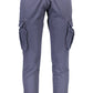 Versatile Blue Four-Pocket Trousers