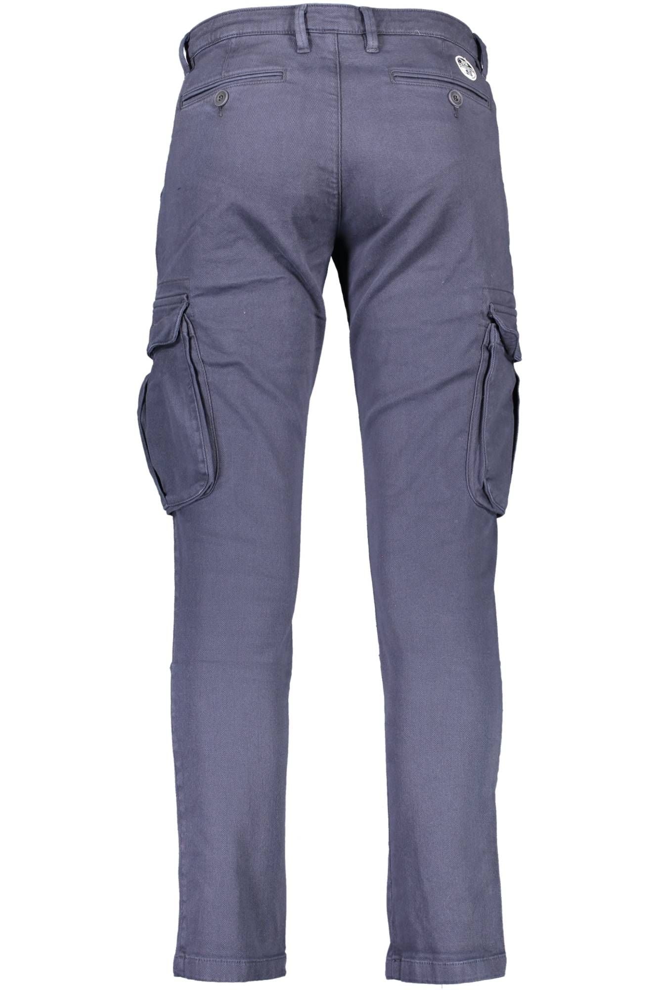 Versatile Blue Four-Pocket Trousers