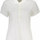 Elegant White Short-Sleeved Polo