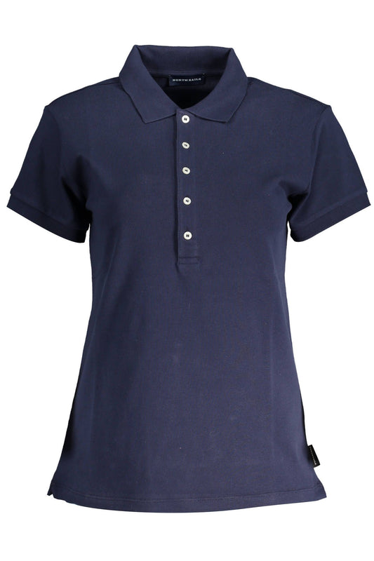 Chic Organic Cotton Polo Shirt - Short Sleeve, 5 Button