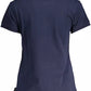 Elegant Short Sleeve Polo Shirt in Blue