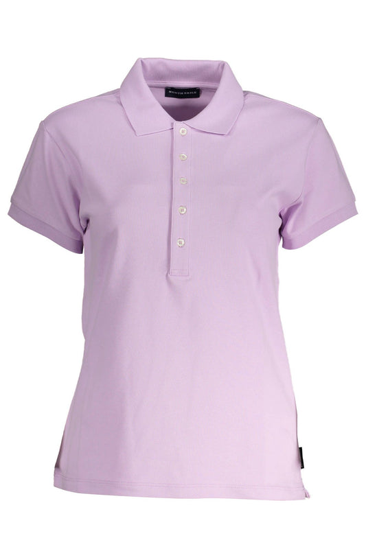 Chic Pink Polo with Iconic Emblem