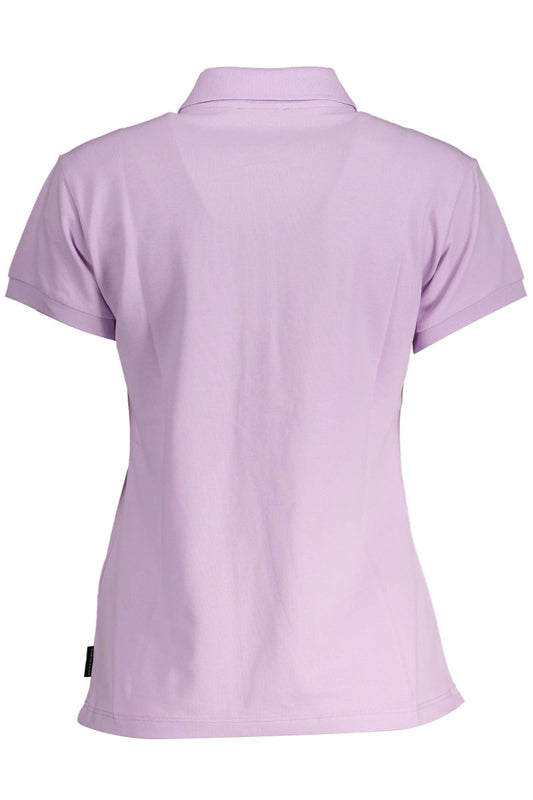 Chic Pink Polo with Iconic Emblem
