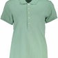 Chic Green Short-Sleeved Polo Shirt