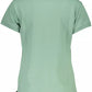 Chic Green Short-Sleeved Polo Shirt